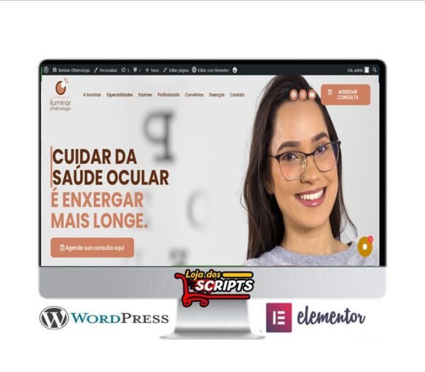 Site Para Oftalmologia - COD-OFT-8859