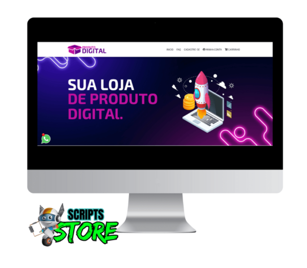 LOJA PRODUTO DIGITAL VIRTUAL EDITÁVEL