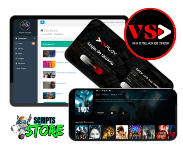 Script Servidor Propio streaming com 400 filmes