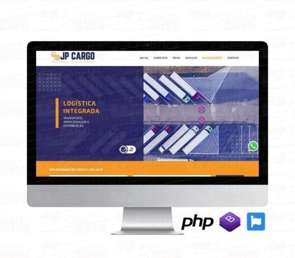 SCRIPT SITE TRANSPORTADORA COM PAINEL ADMINISTRADOR EM PHP COD-8026